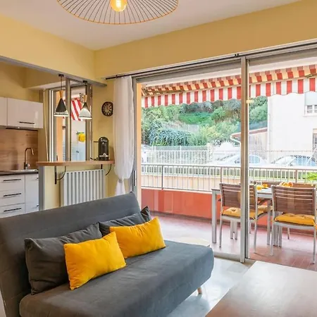Cosy Pres Des Palaces Mentonnais Апартаменти Мантон