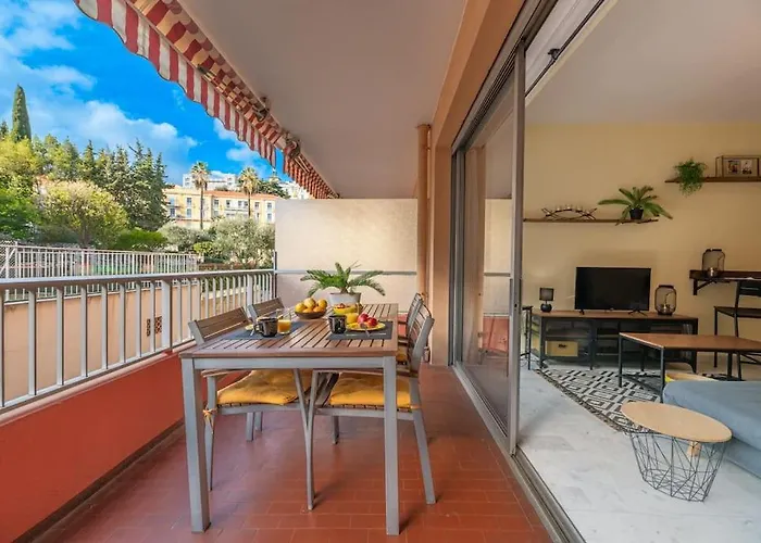 Апартаменты Cosy Pres Des Palaces Mentonnais